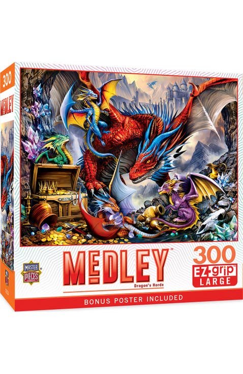 Dragon's Horde 300 Piece Jigsaw Puzzle