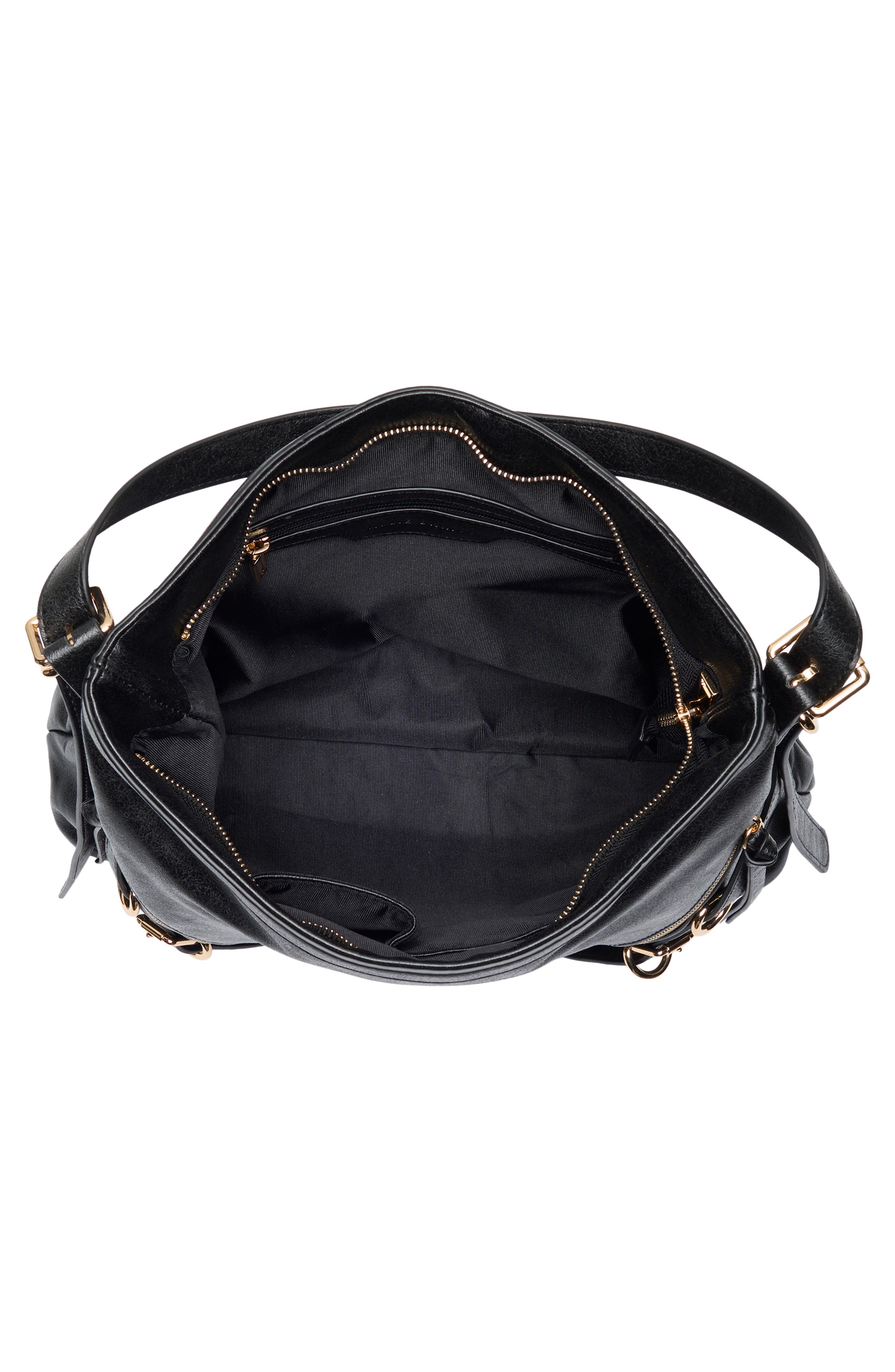 Melie Bianco Sloane Shoulder Bag, Alternate, color, Black