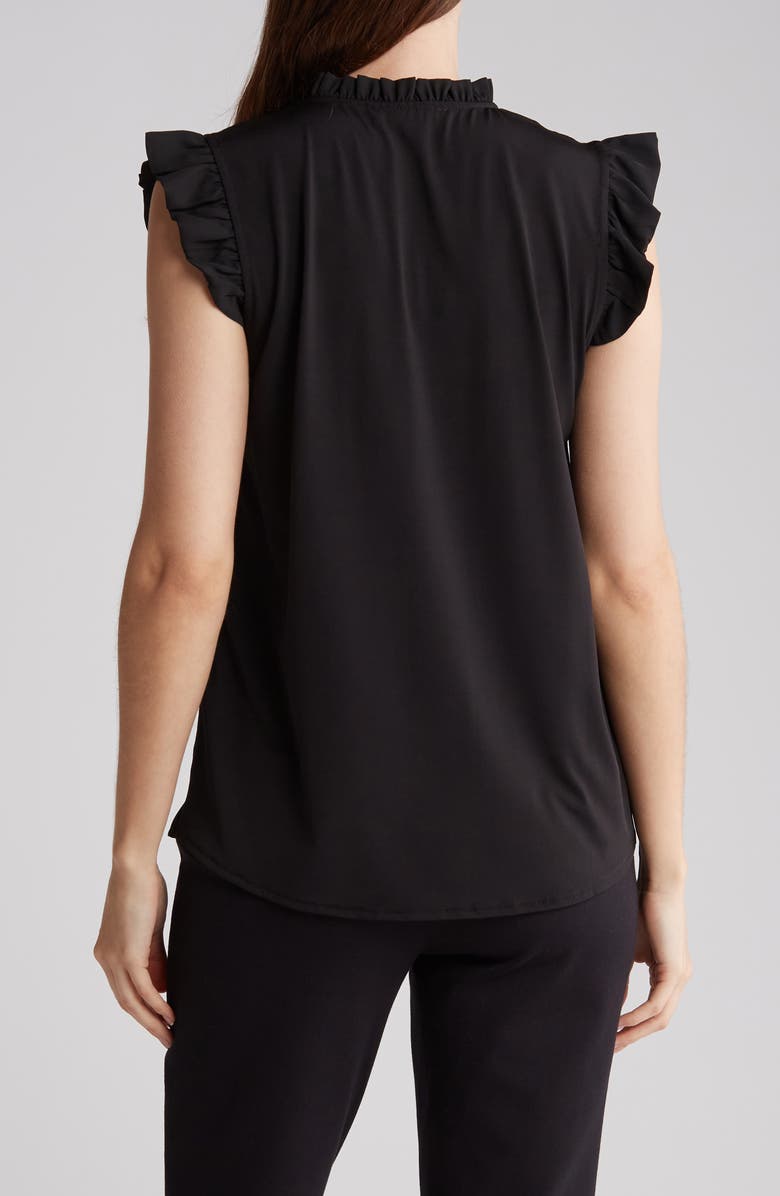 PHILOSOPHY REPUBLIC CLOTHING Ruffle Button Front Blouse, Alternate, color, 