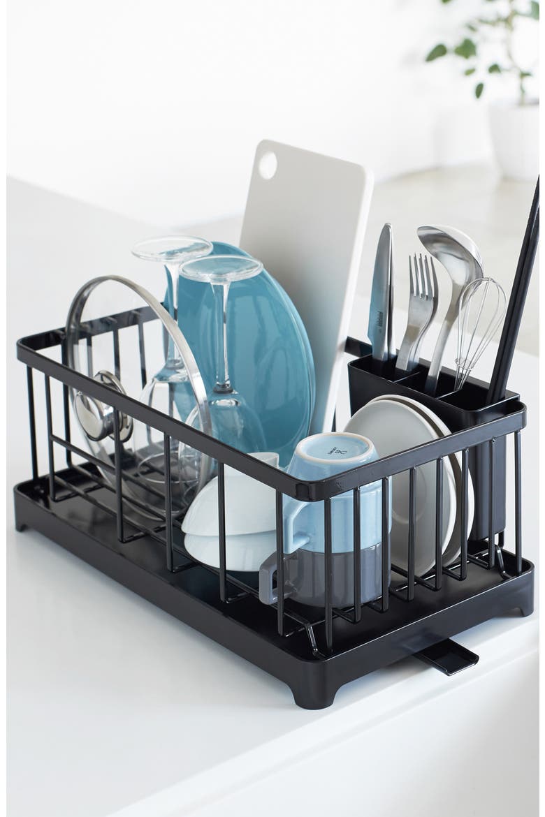 Tower Wire Dish Drainer Rack, Alternate, color, BLACK