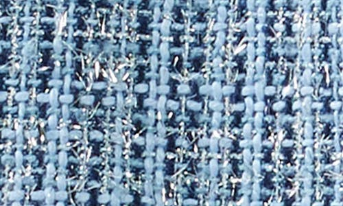 Belle & Bloom Power Over Me Tweed Jacket In Blue