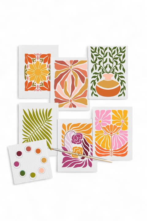 All-in-One Watercolor Art Postcards