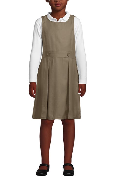 Girls Uniform Solid Jumper