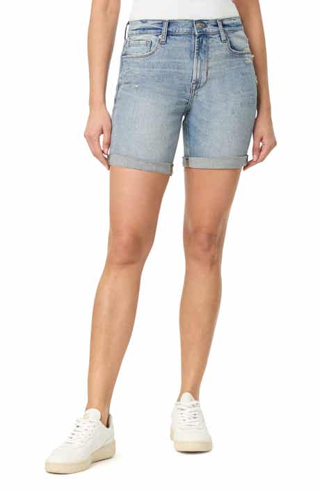 Kensie 7" Double Roll Cuff Shorts