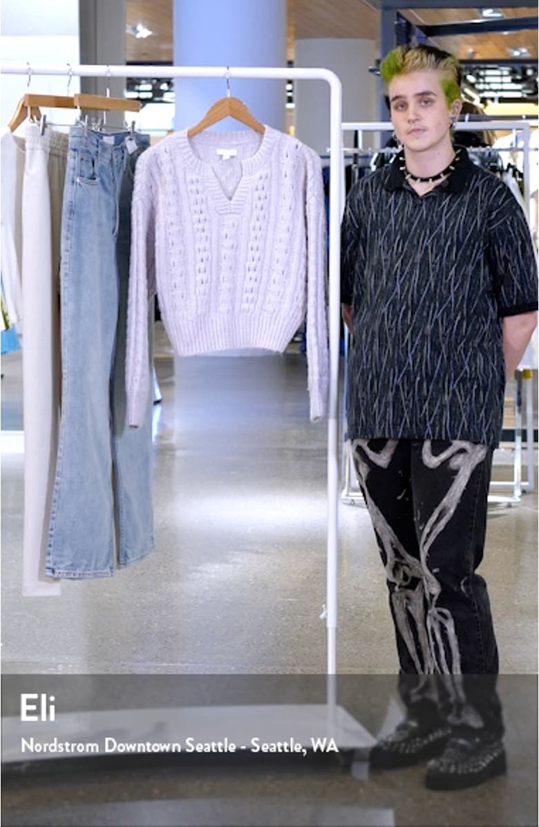 Cable Knit Sweater, sales video thumbnail