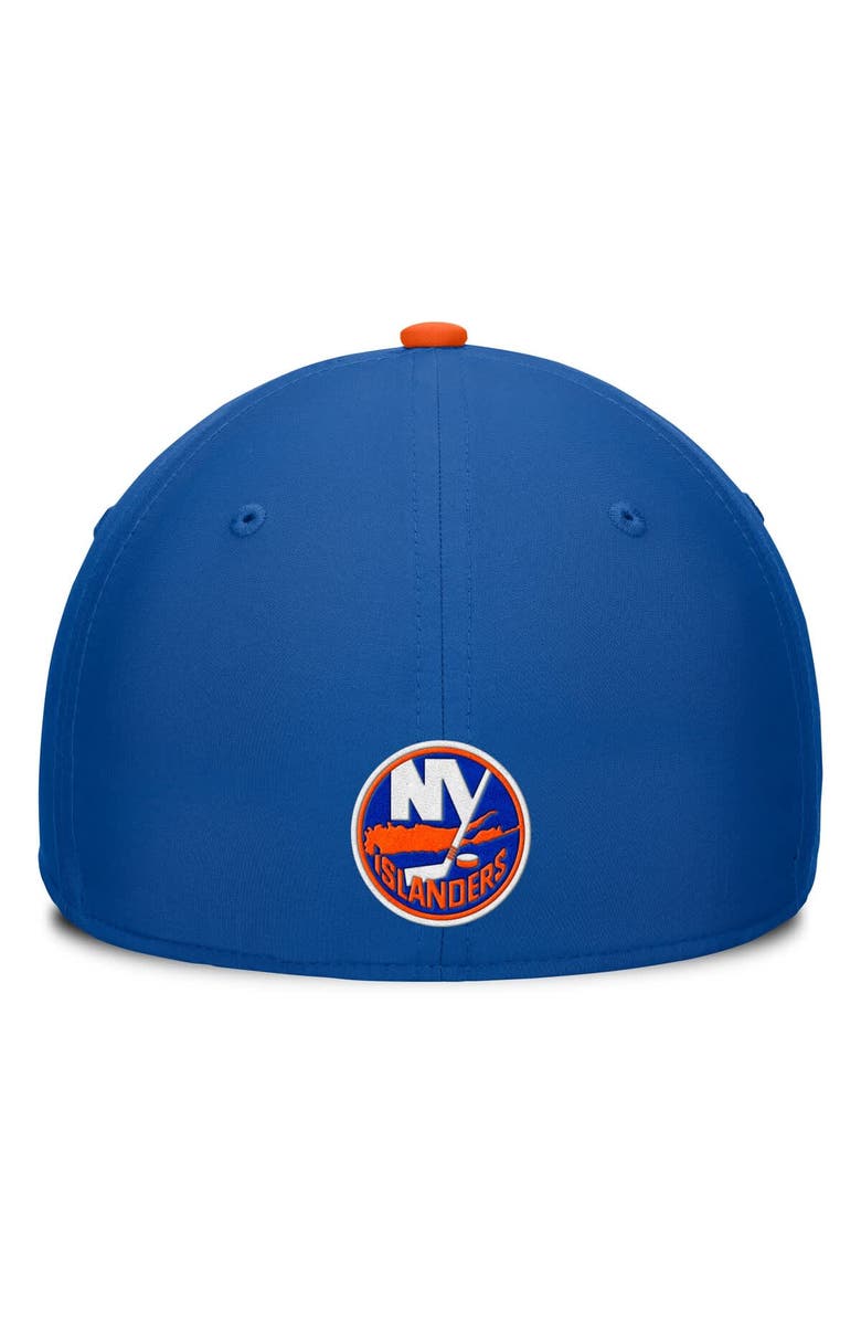 FANATICS Men's Fanatics Royal/Orange New York Islanders Authentic Pro Rink Team Code Flex Hat, Alternate, color, Royal