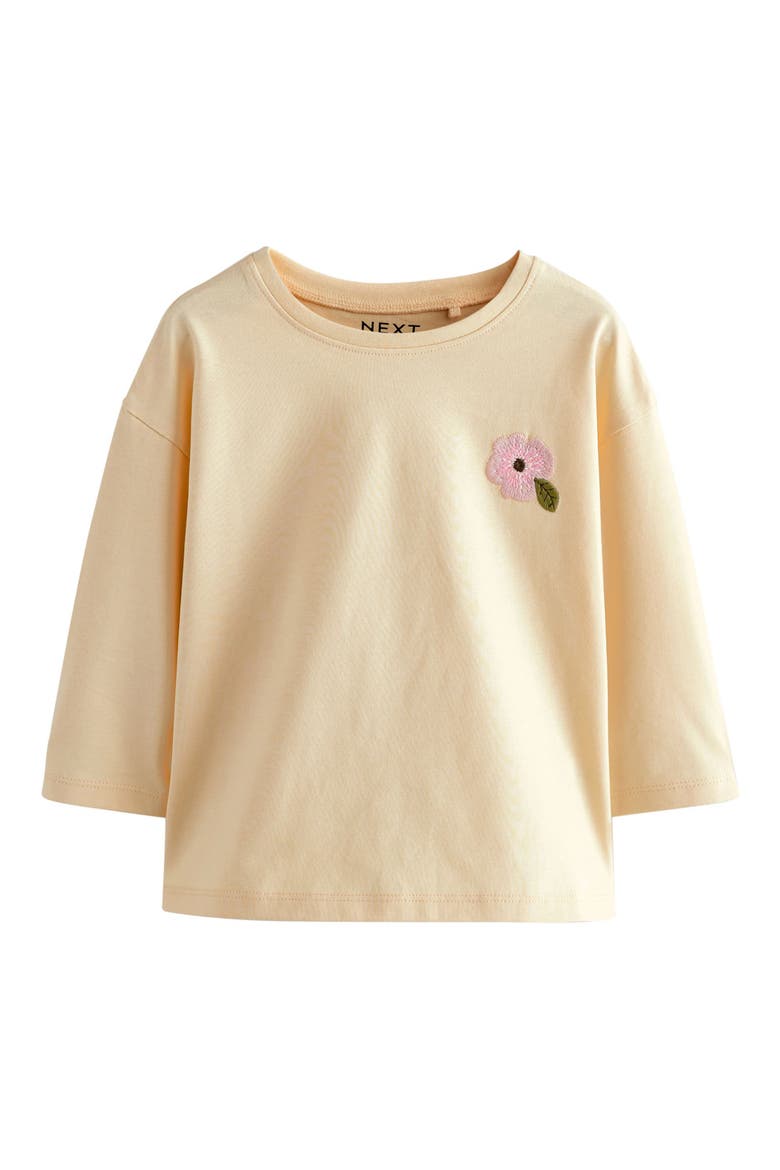 Kids' Assorted 4-Pack Long Sleeve Cotton T-Shirts, Alternate, color, YELLOW