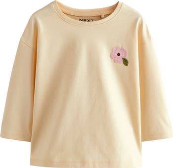 Kids' Assorted 4-Pack Long Sleeve Cotton T-Shirts