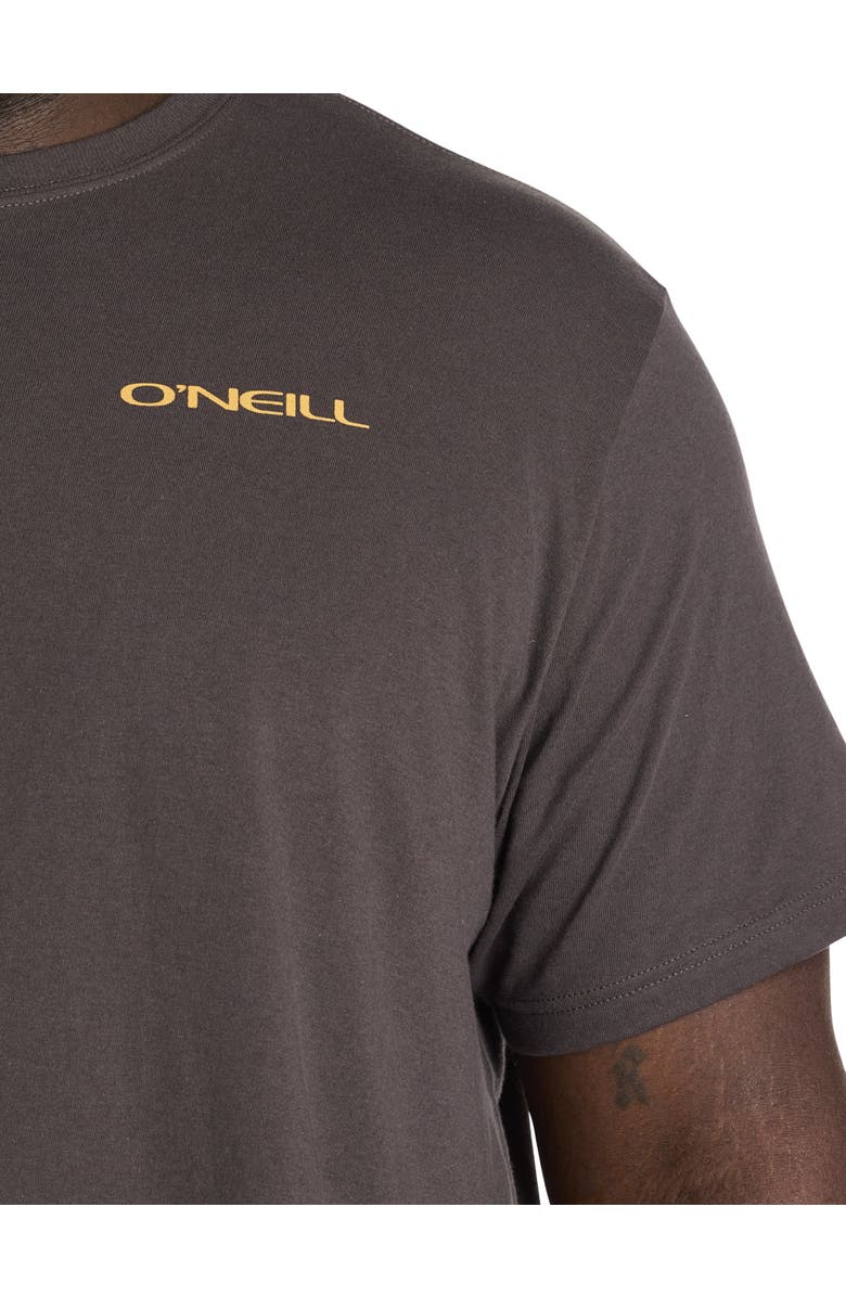 O'Neill Big & Tall Glassy Days Graphic Tee, Alternate, color, Graphite