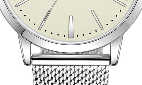 Kenneth Cole Classic Mesh Strap Watch, 44mm In Metallic