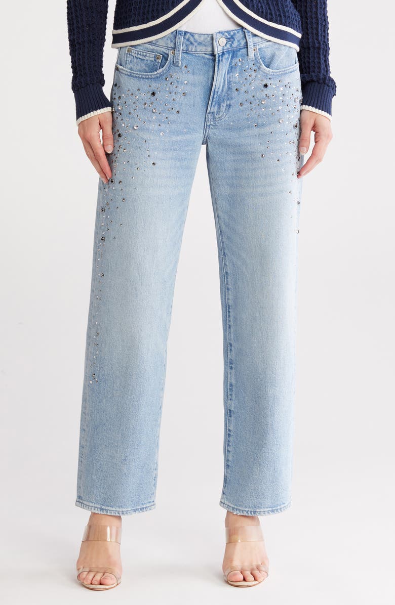Lucky Brand The Studded Baggy Jeans, Main, color, 