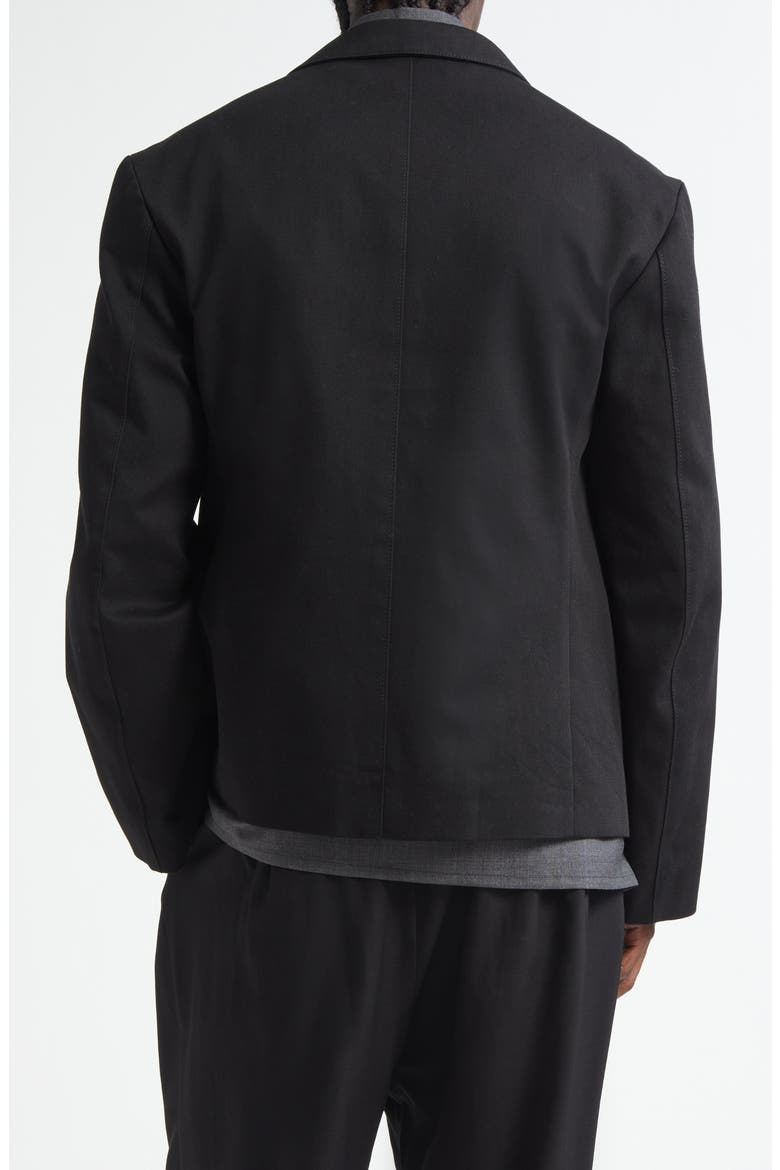 Tailored Single Breasted Workwear Jacket, Alternate, color, BLACK