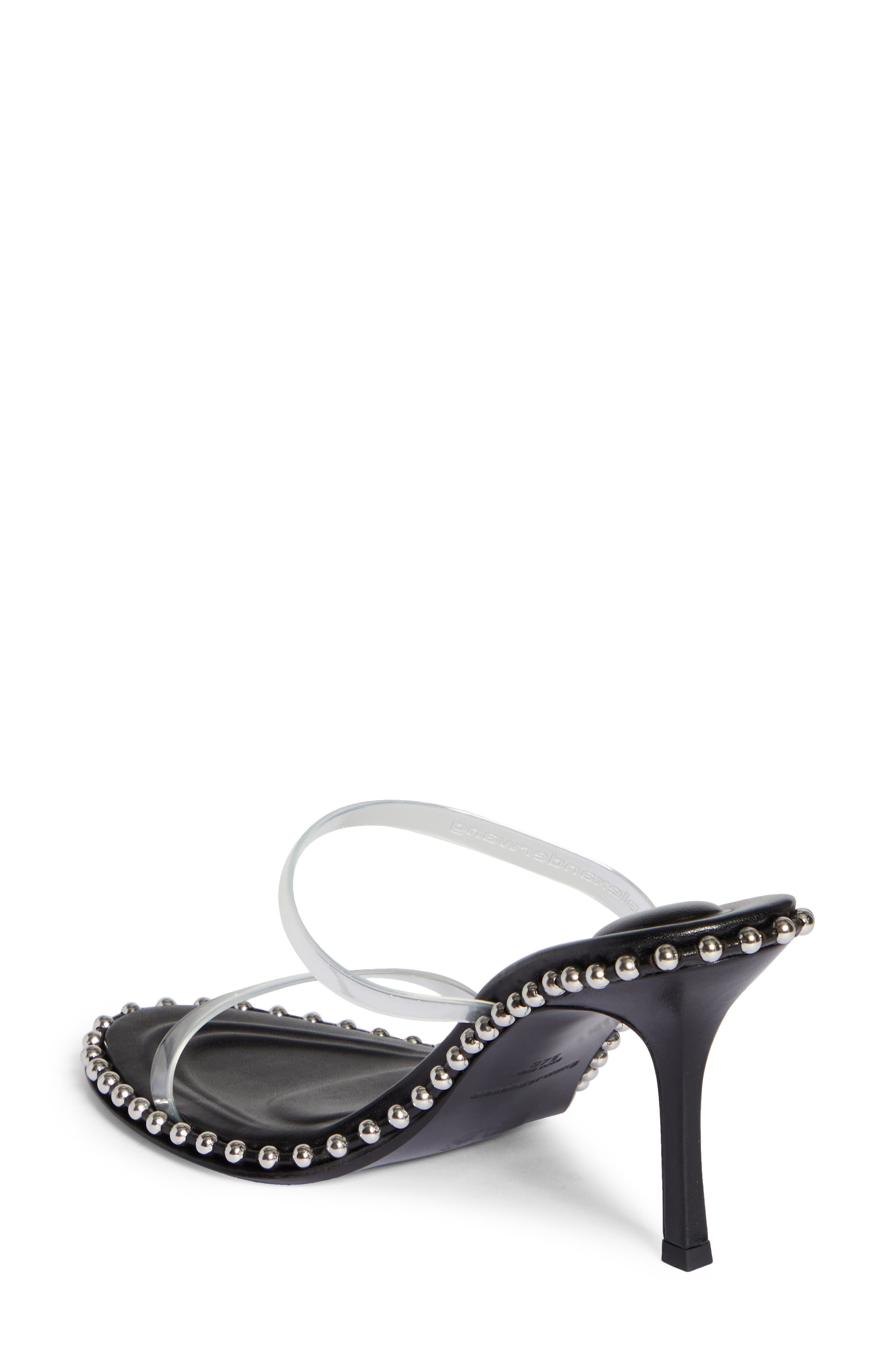Alexander Wang Nova Studded Slide Sandal, Alternate, color, 