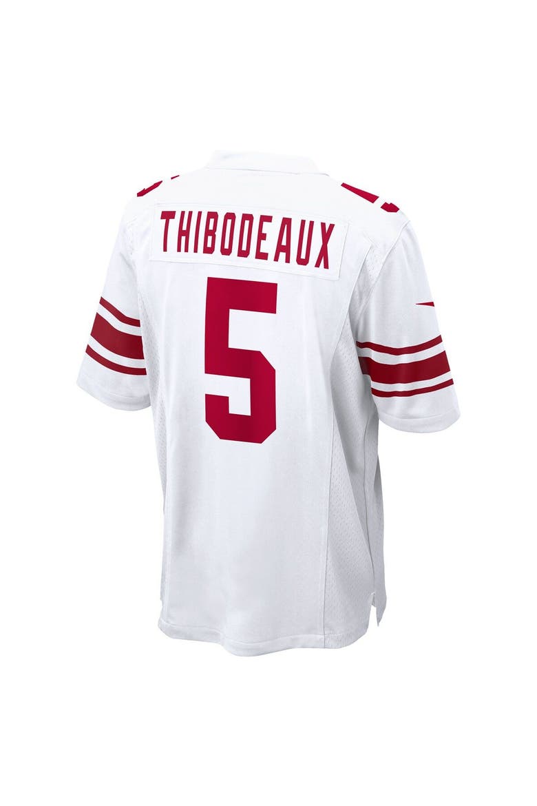 Men's Nike Kayvon Thibodeaux White New York Giants Player Game Jersey, Alternate, color, White