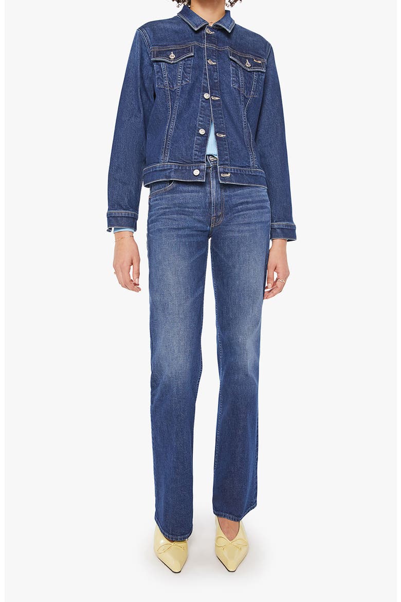 The Bruiser Denim Trucker Jacket, Alternate, color, PERFECTLY IMPERFECT