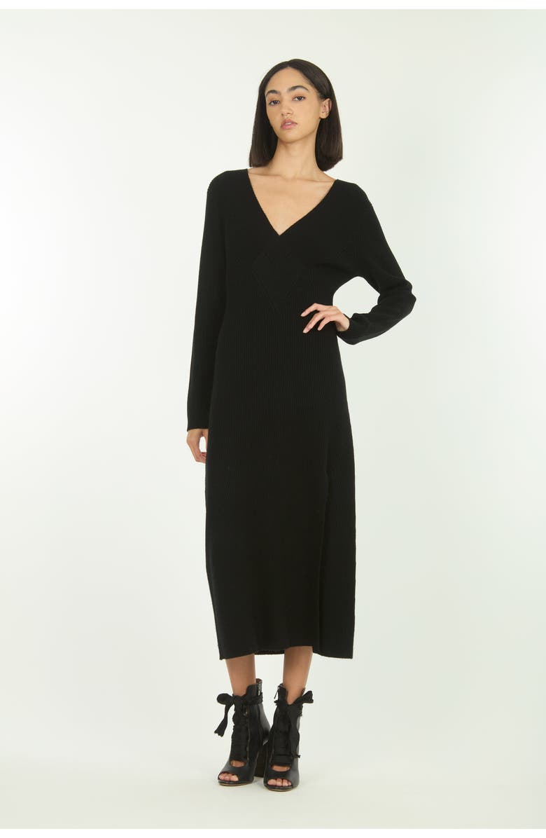 SECRET MISSION Taylor Dress, Alternate, color, Black