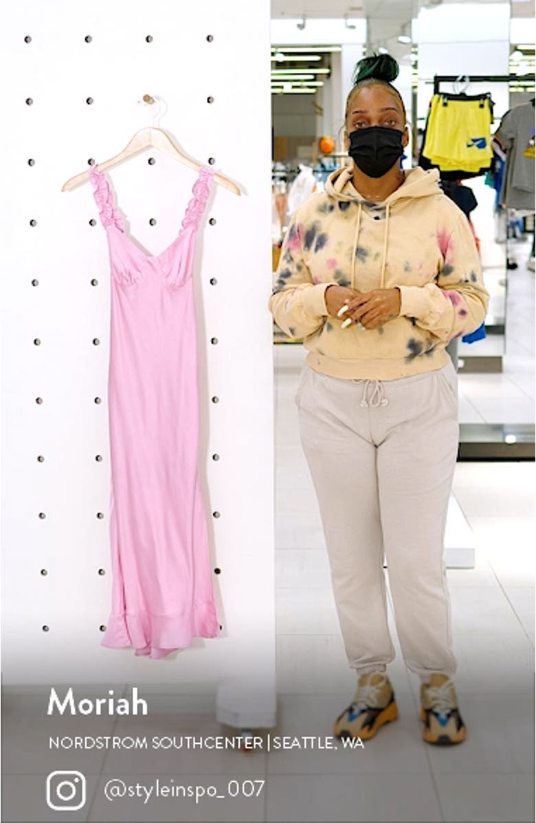 Floral Crisscross Back Midi Dress, sales video thumbnail