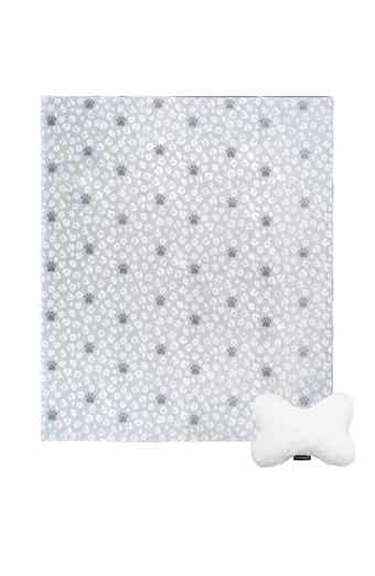 Juicy Couture Plush Throw & Fleece Pillow Set