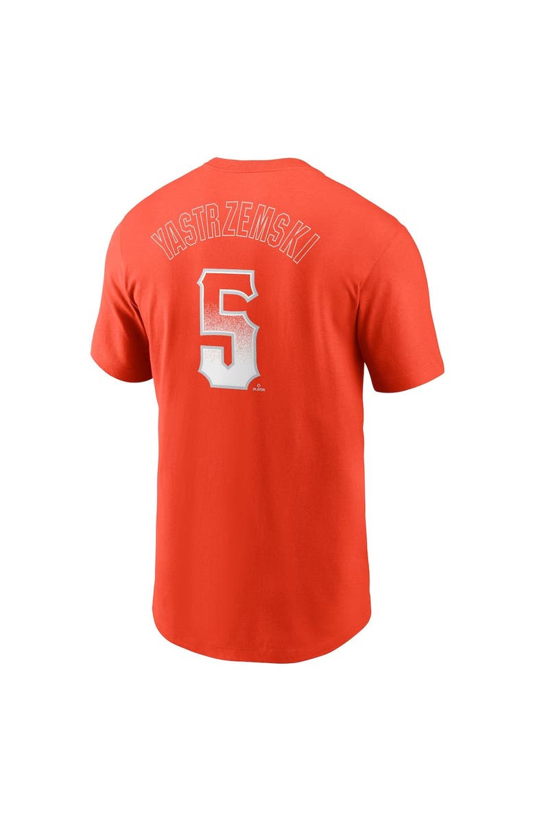 Nike Men's Nike Mike Yastrzemski Orange San Francisco Giants City Connect Name & Number T-Shirt, Alternate, color, 