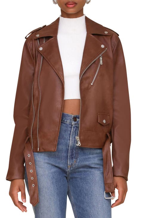 Belted Moto Jacket