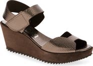 Pedro Garcia Fama Water Resistant Ankle Strap Platform Sandal