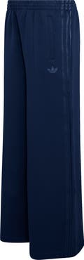 adidas Originals Cotton Blend Scuba Knit Wide Leg Track Pants