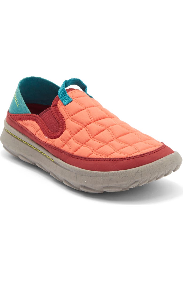 Merrell Hut Moc II Slip-On Sneaker, Main, color, Coral