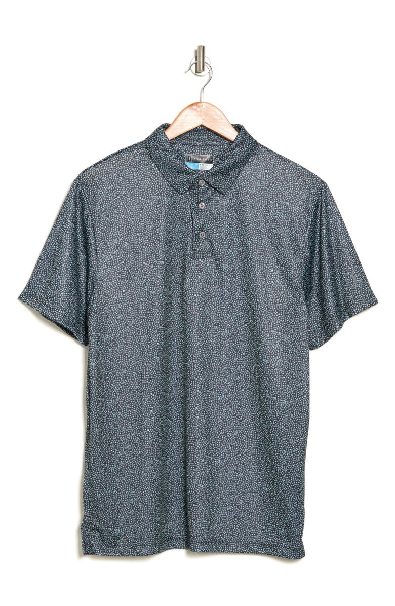 PGA TOUR Geo Print Golf Polo, Alternate, color, 