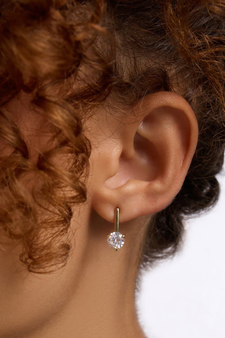 Jet Set Earrings, Alternate, color, Gold
