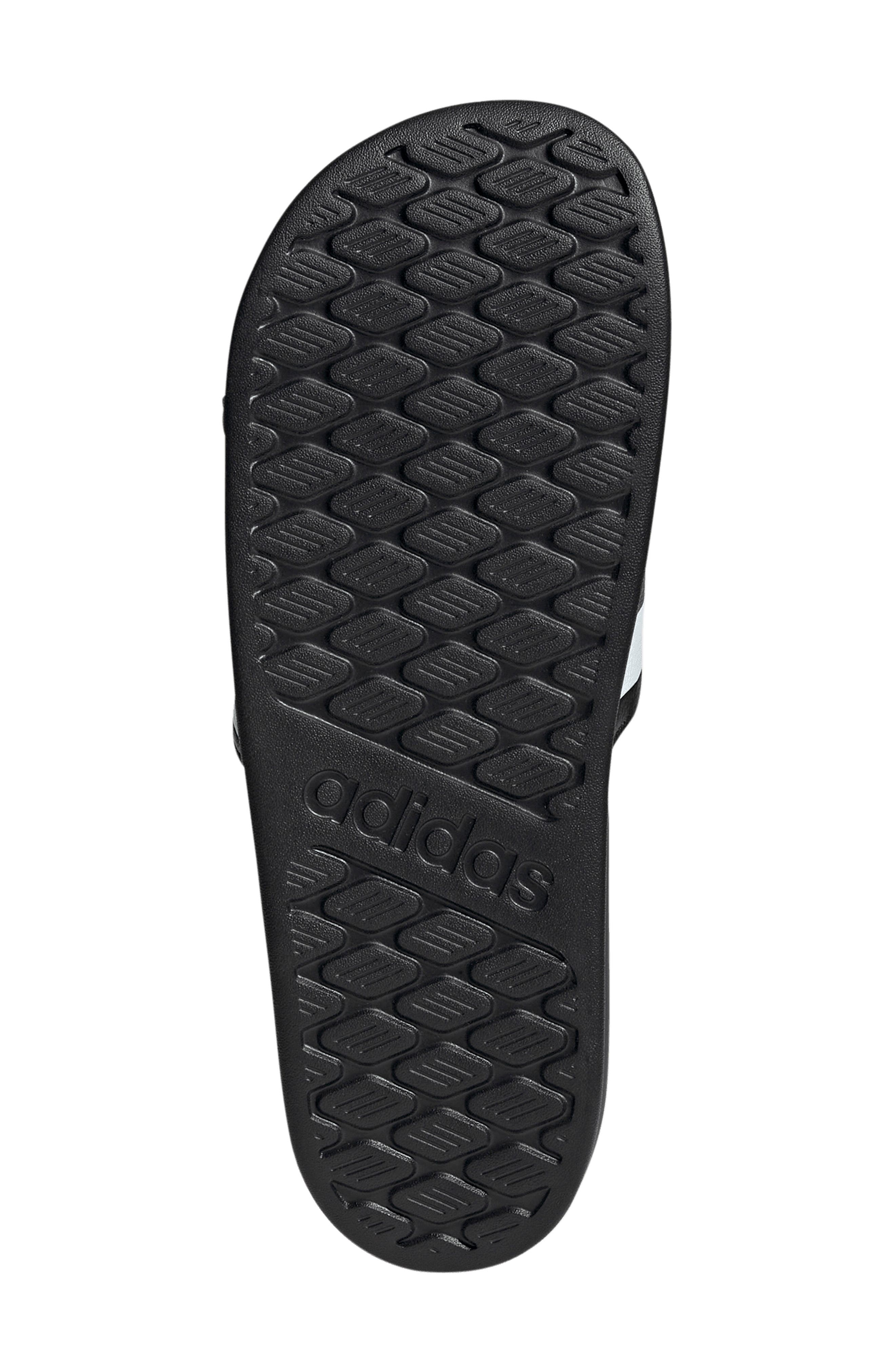 Gender Inclusive Adilette Comfort 2.0 Slide Sandal, Alternate, color, CORE BLACK/ FTWR WHITE/ CARBON