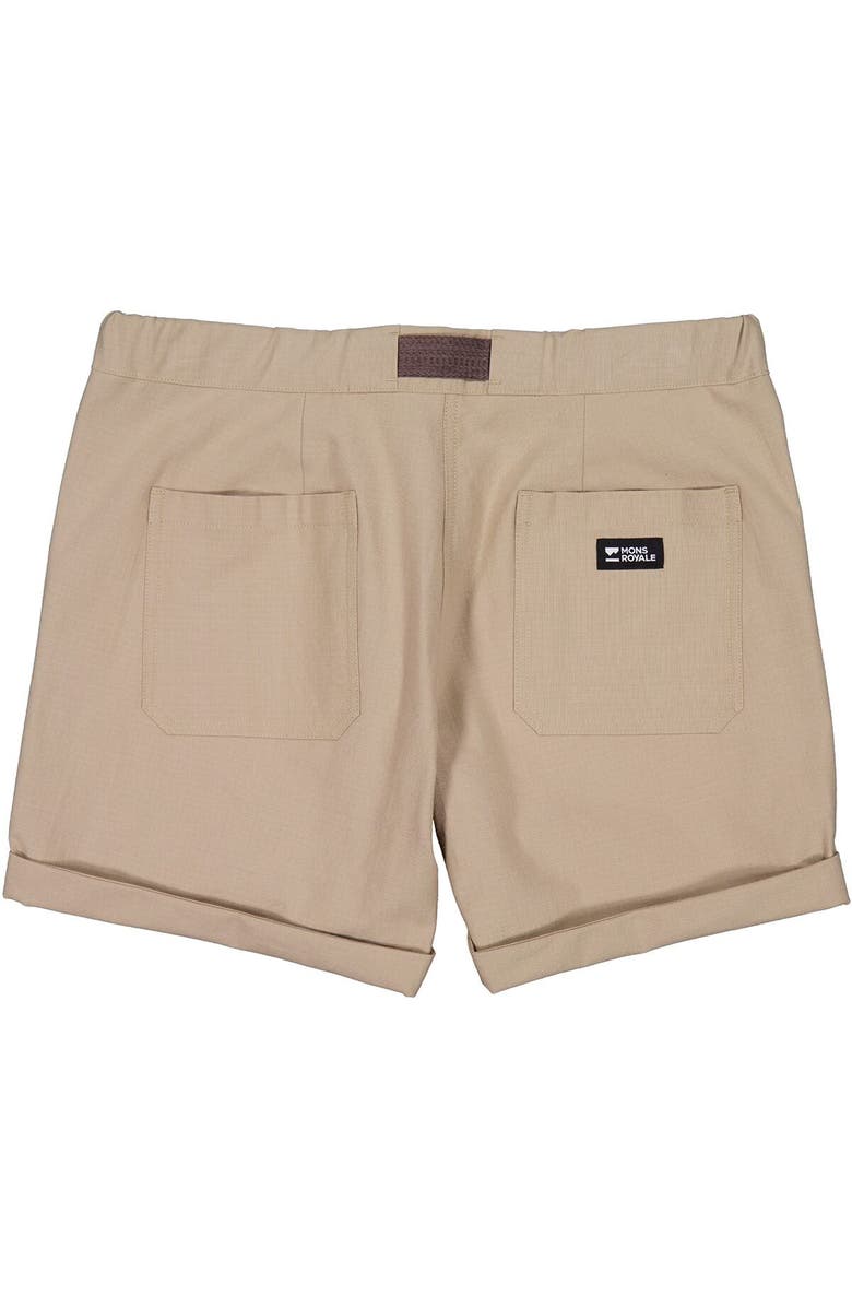 Mons Royale Escapade Short - Women's, Alternate, color, Birch