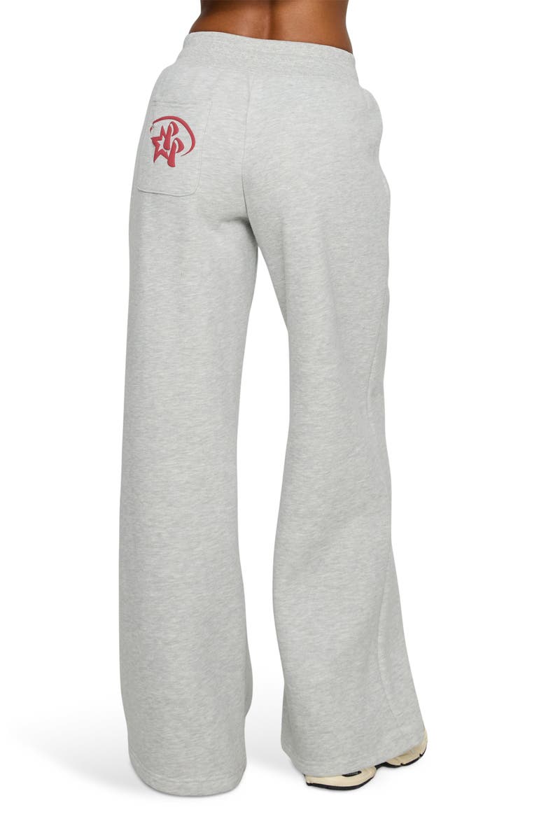 Stargirl Wide Leg Sweatpants, Alternate, color, GREY MARLE