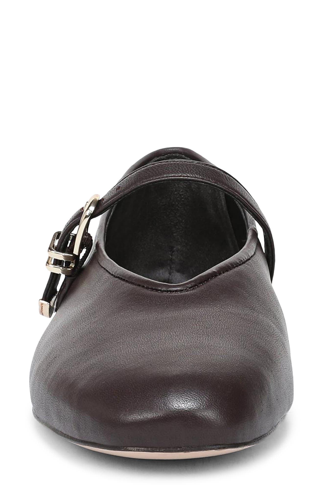 Margot Mary Jane Flat, Alternate, color, CHOCOLATE
