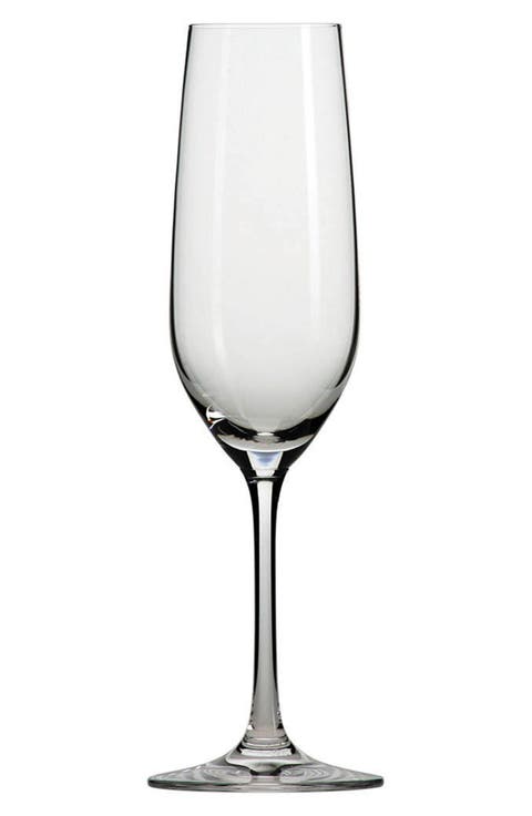 Set of 6 Forte Champagne Flutes