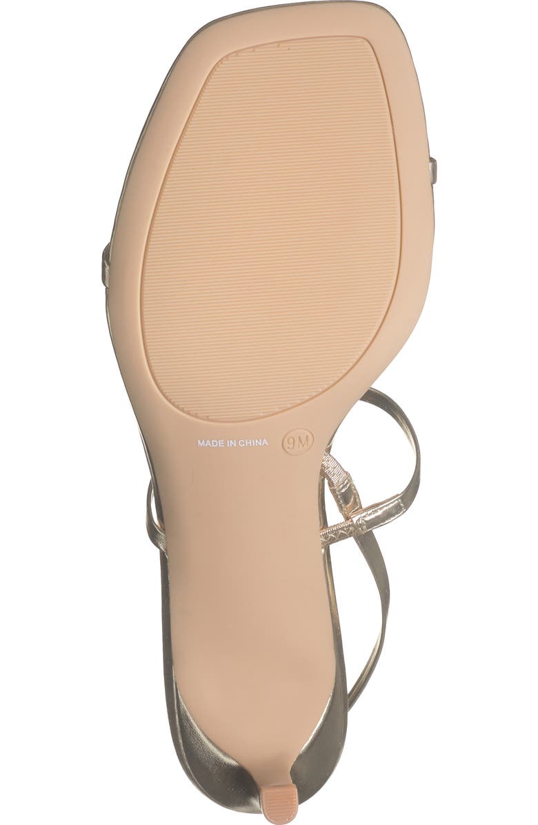 Abound Petra Kitten Heel Sandal, Alternate, color, Gold Light Metallic