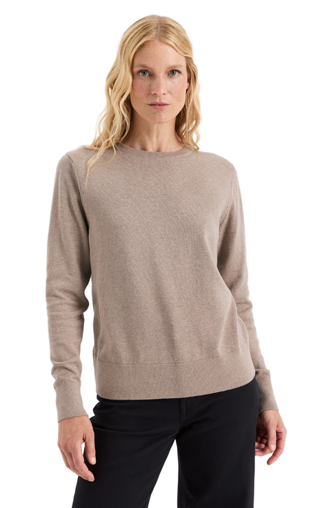 Organic Cotton Essential Crew Neck Sweater