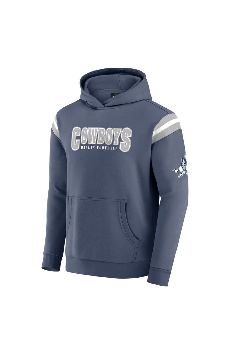 Darius Rucker Collection by Fanatics Men's Darius Rucker Collection by Fanatics Navy Dallas Cowboys Throwback Pullover Hoodie, Alternate, color, Navy