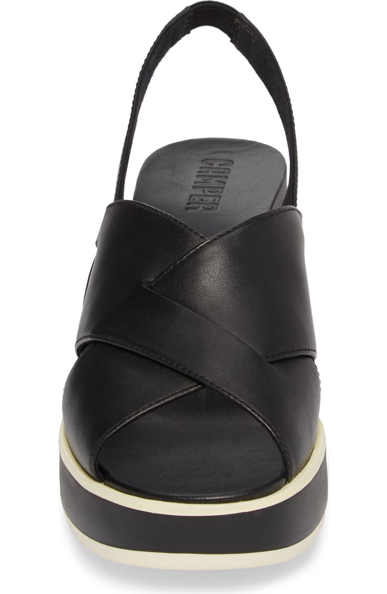 Camper Tropik Cross Strap Wedge Sandal, Alternate, color,
