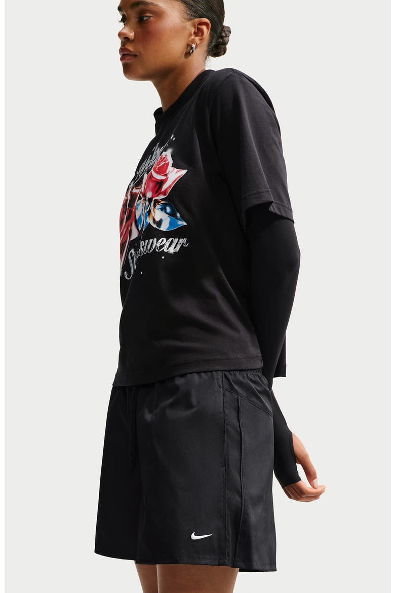 Performance Shorts, Alternate, color, BLACK/ BLACK/ WHITE