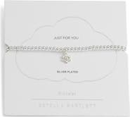 Estella Bartlett Sienna Flower Beaded Stretch Bracelet