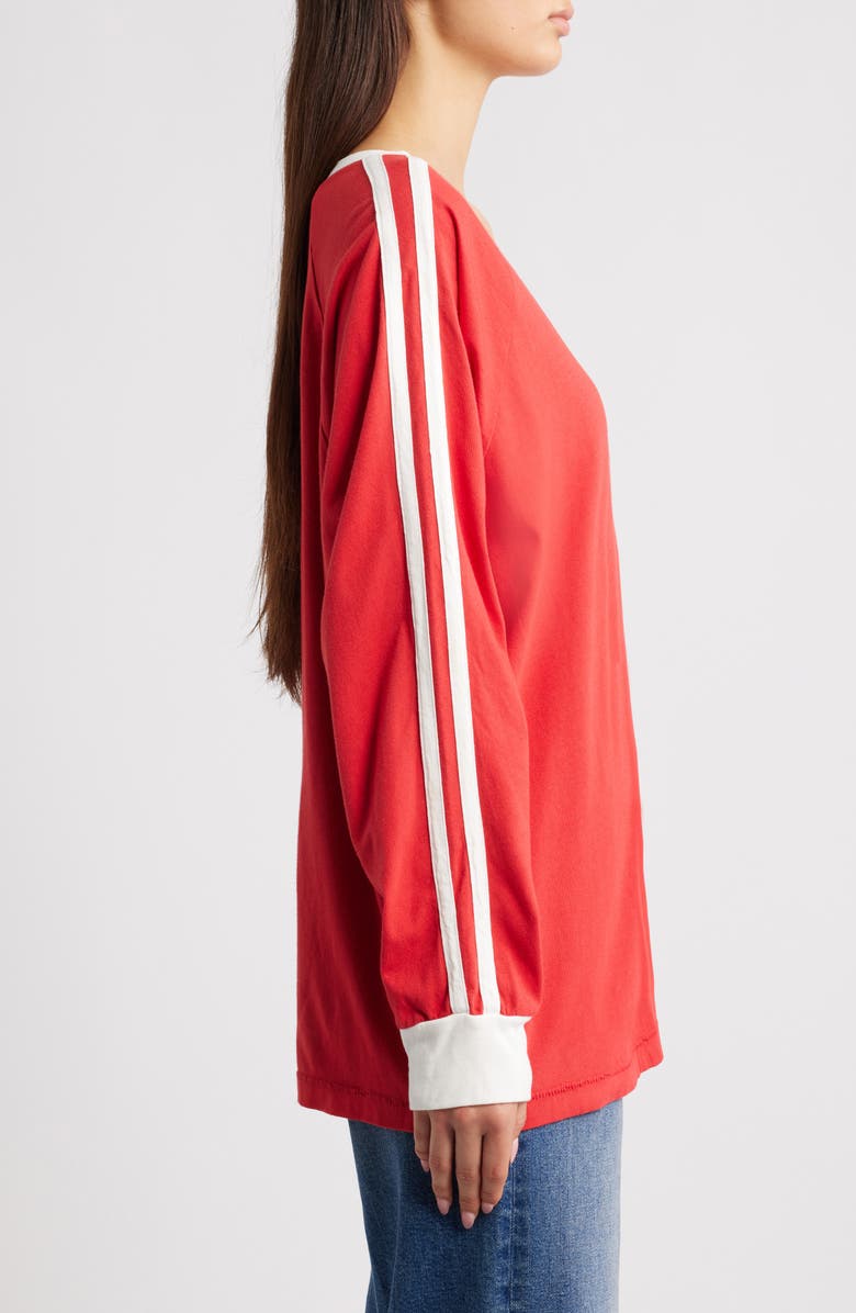 Daydreamer Oasis Long Sleeve Graphic T-Shirt, Alternate, color, Fire Red