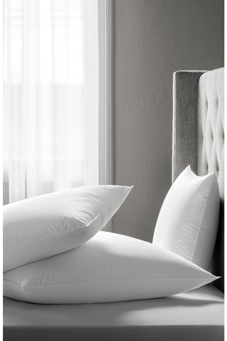 Royal Siberian white goose down pillow, Alternate, color, White