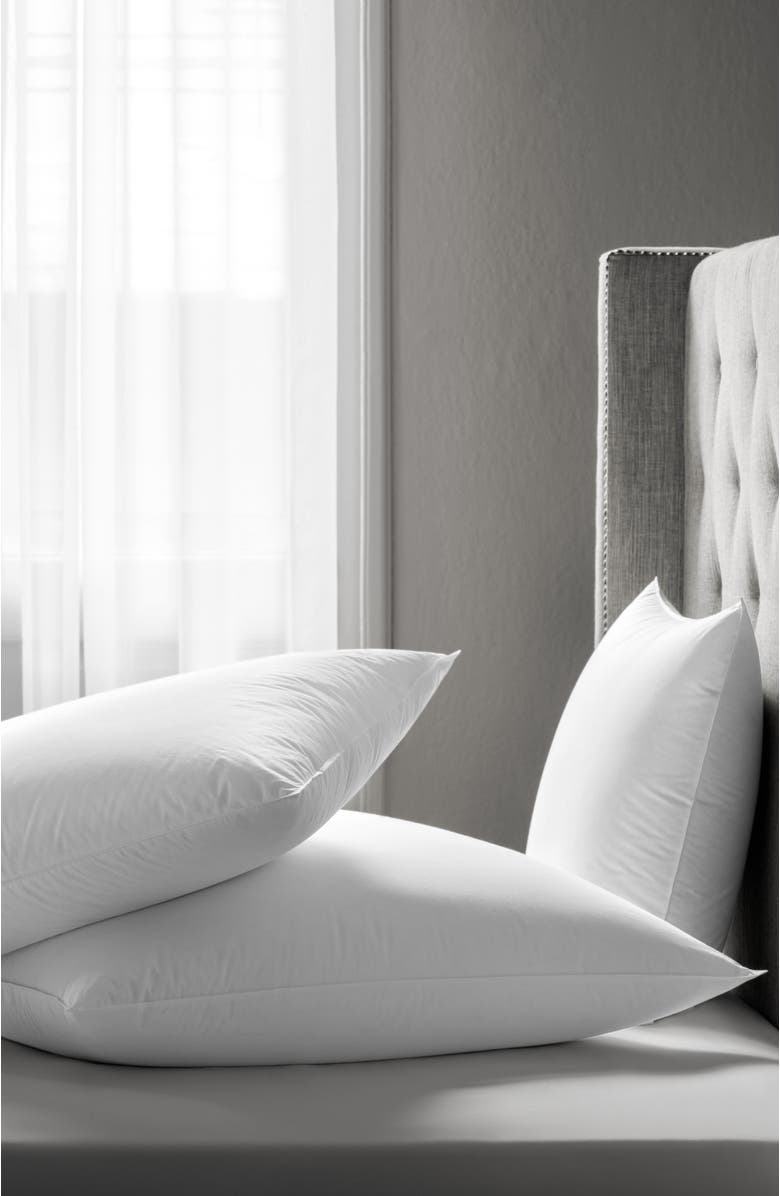 Togas Royal Siberian white goose down pillow, Alternate, color, White