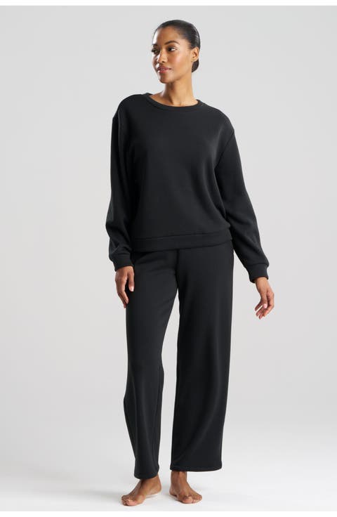 Nova Brushed Knit Everywhere Crew Neck Top