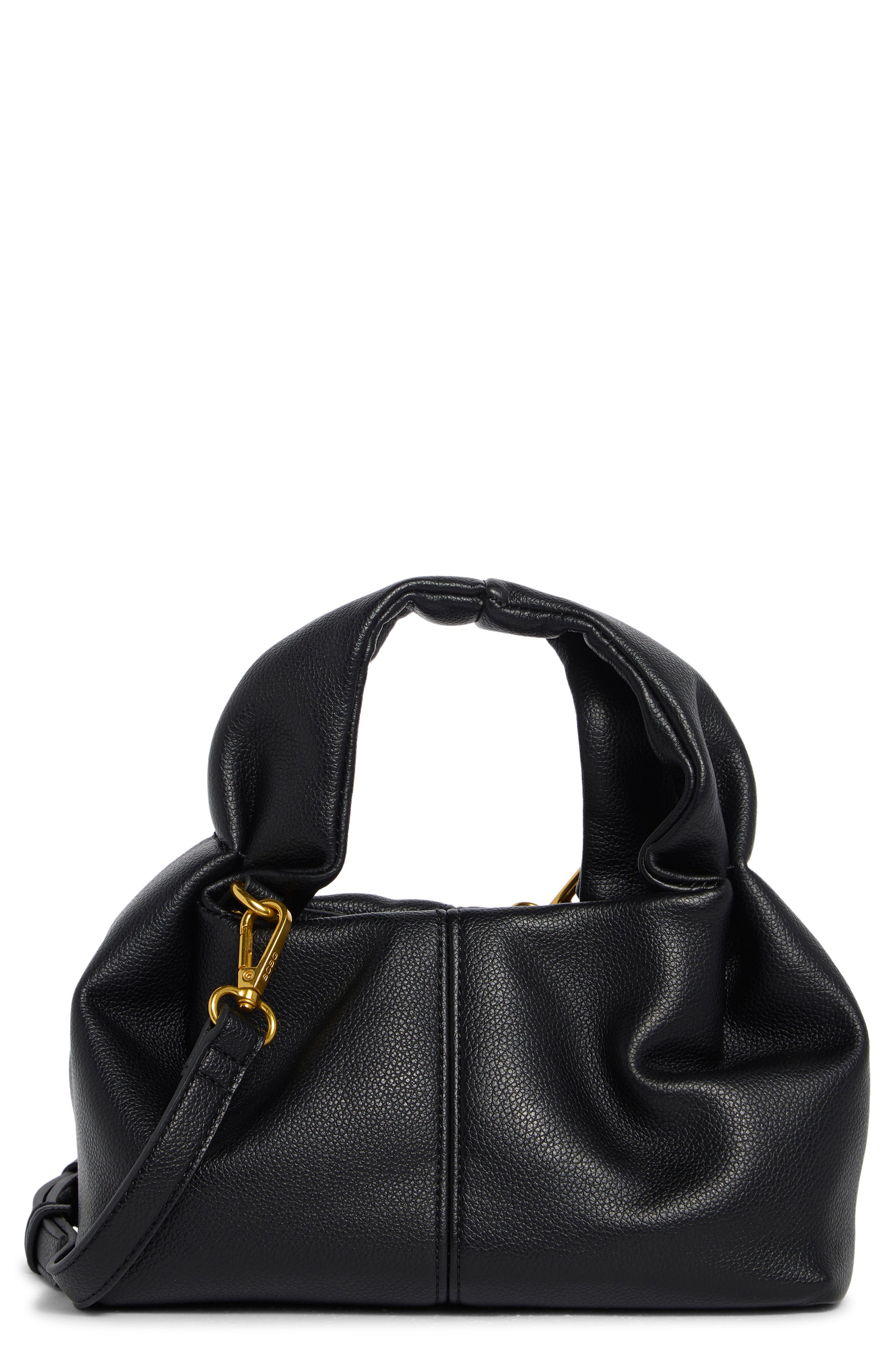 BCBG Mini Pleated Top Handle Bag