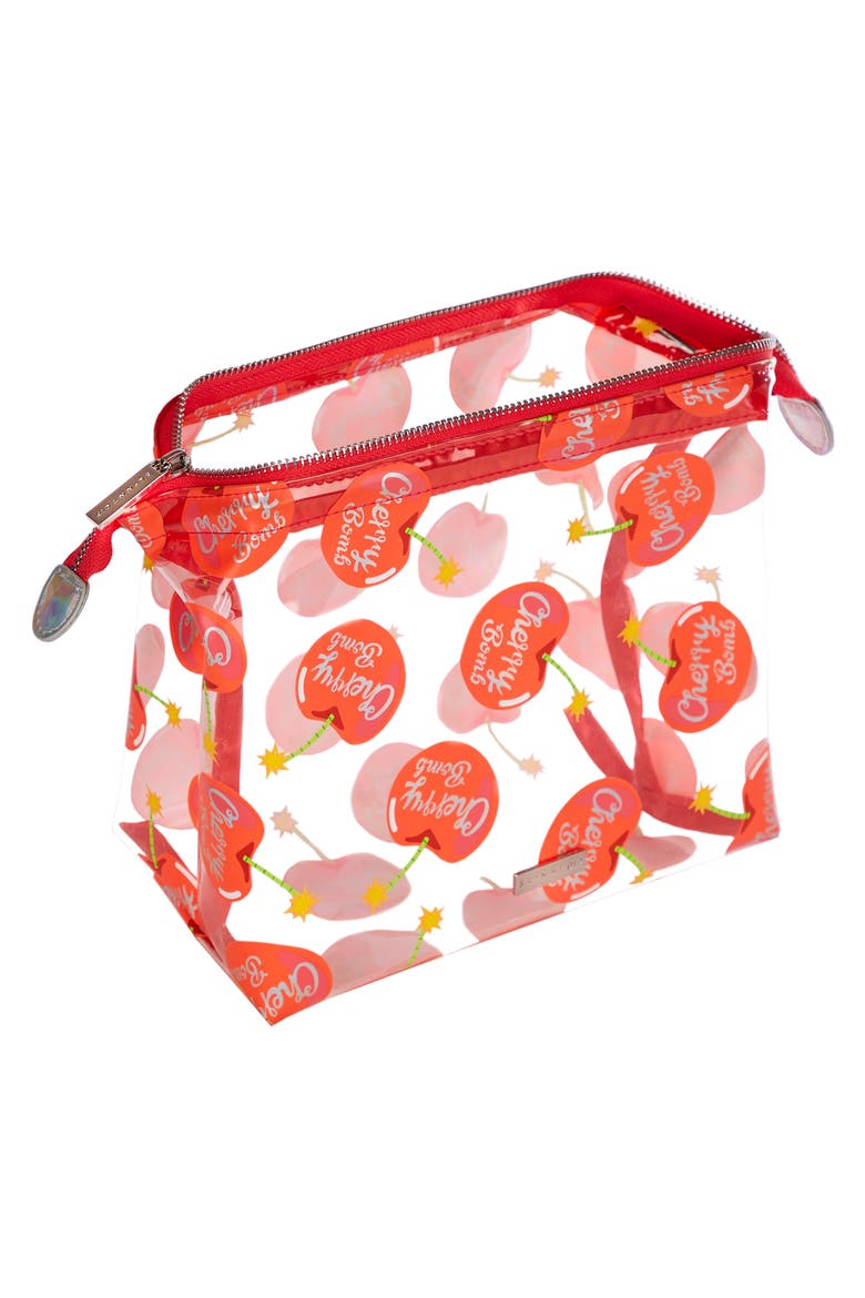 Cherry Bomb Makeup Bag, Alternate, color, NO COLOR