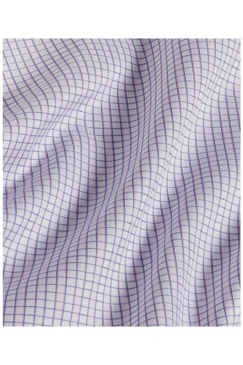 Regular Fit Dobby Check Dress Shirt, Alternate, color, LILAC/ SKY