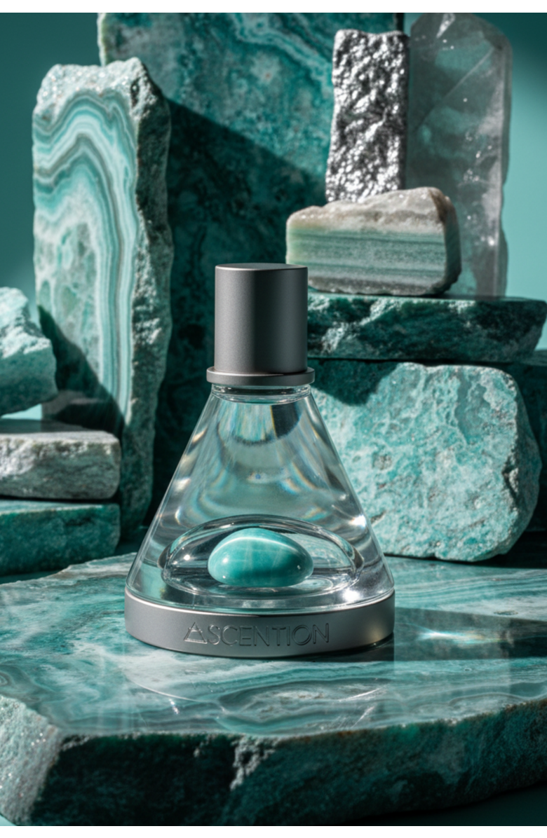 ASCENTION Parfums Ascent to Inspire Imbued in Amazonite | Eau de Parfum Elixir 1.7oz | 50mL, Alternate, color, NO COLOR