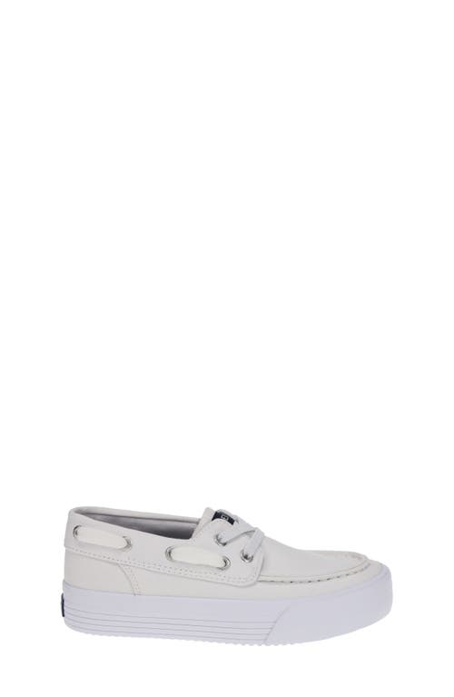 Sperry Kids' Bahama 2.0 Sneaker In White