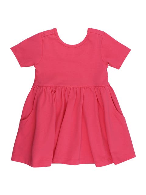 Knit Short Sleeve Twirl Dress (Baby)